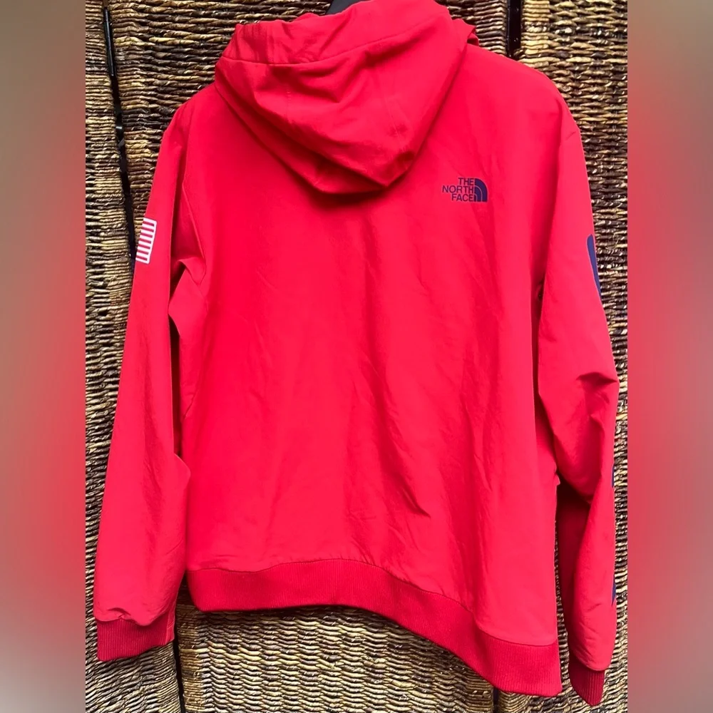 The North Face Red - Mens Team USA Olympic Pullover, Medium,‎ Tekno